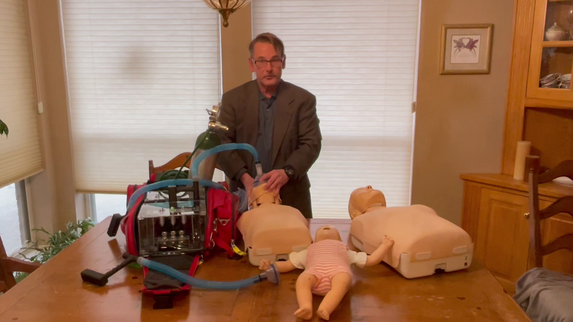 AMY device in use — simplicity for any responder
